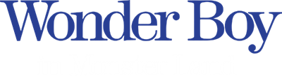 Wonder Boy in Monster Land - Clear Logo Image