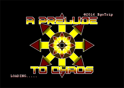 A Prelude to Chaos - Screenshot - Game Title Image