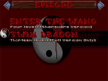 Twin Dragon - Screenshot - Game Select Image
