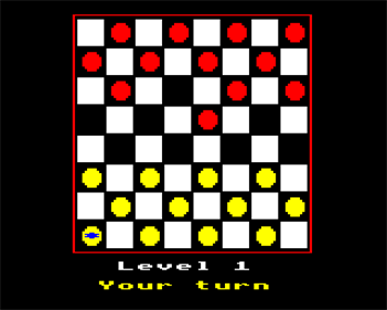 Draughts (Superior Software) - Screenshot - Gameplay Image