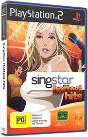 SingStar: Hottest Hits - Box - 3D Image