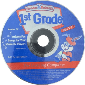 Reader Rabbit Personalized 1st Grade - Disc Image