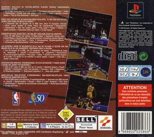 NBA In the Zone 2 - Box - Back Image