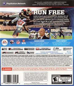 Madden NFL 25 - Box - Back Image