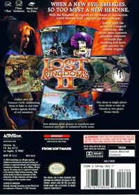 Lost Kingdoms II - Box - Back Image