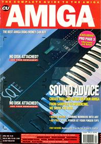CU Amiga 1992-04 - Advertisement Flyer - Front Image