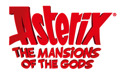 Asterix: The Mansions of the Gods - Clear Logo Image
