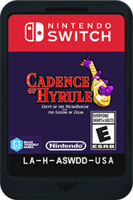 Cadence of Hyrule: Crypt of the NecroDancer Featuring The Legend of Zelda - Cart - Front Image