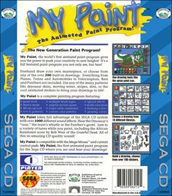 My Paint: The Animated Paint Program - Box - Back - Reconstructed Image