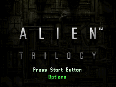 Alien Trilogy - Screenshot - Game Title Image