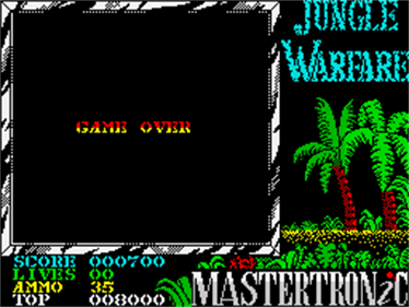 Jungle Warfare - Screenshot - Game Over Image