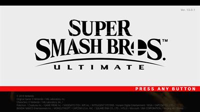 Super Smash Bros. Ultimate - Screenshot - Game Title Image