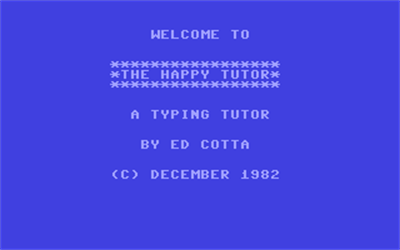 The Happy Tutor - Screenshot - Game Title Image