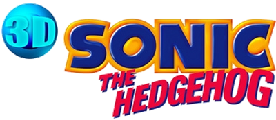 3D Sonic the Hedgehog - Clear Logo