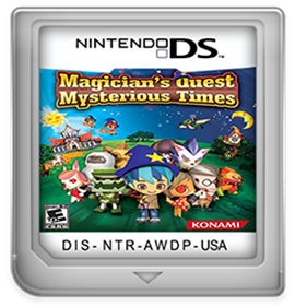 Magician's Quest: Mysterious Times - Fanart - Cart - Front