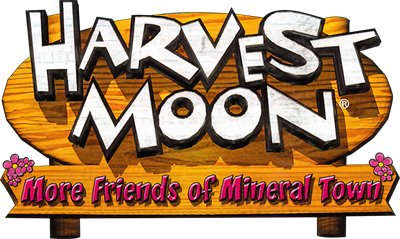 Harvest Moon: More Friends of Mineral Town - Clear Logo Image