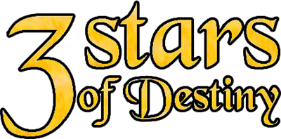 3 Stars of Destiny - Clear Logo Image
