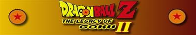 Dragon Ball Z: The Legacy of Goku II - Banner Image