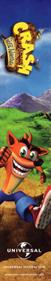 Crash Bandicoot: The Huge Adventure - Box - Spine Image