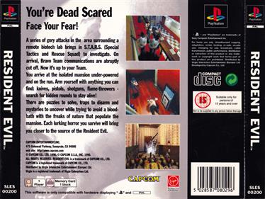 Resident Evil - Box - Back Image