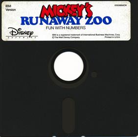 Mickey's Runaway Zoo - Disc Image