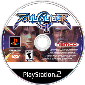 SoulCalibur II - Disc Image