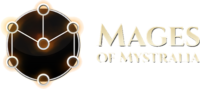 Mages of Mystralia - Clear Logo Image