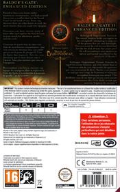 Baldur's Gate and Baldur's Gate II: Enhanced Editions - Box - Back Image