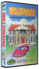 Millionaire: A New Experience in Getting Rich!! - Box - 3D Image