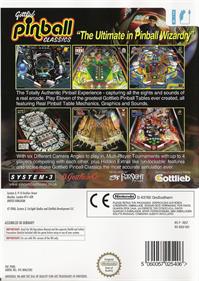 Pinball Hall of Fame: The Gottlieb Collection - Box - Back Image