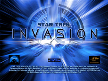 Star Trek: Invasion - Screenshot - Game Title Image