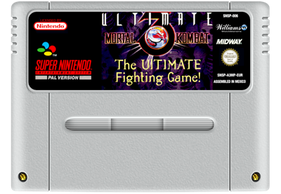 Ultimate Mortal Kombat 3 - Fanart - Cart - Front Image