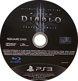 Diablo III: Reaper of Souls: Ultimate Evil Edition - Disc Image