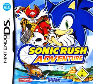Sonic Rush Adventure - Box - Front Image