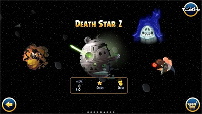 Angry Birds Star Wars - Screenshot - Game Select Image