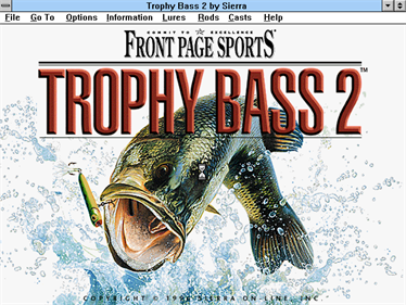 Front Page Sports: Trophy Bass 2 - Screenshot - Game Title Image