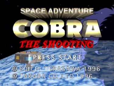 Space Adventure Cobra: The Shooting - Screenshot - Game Title Image