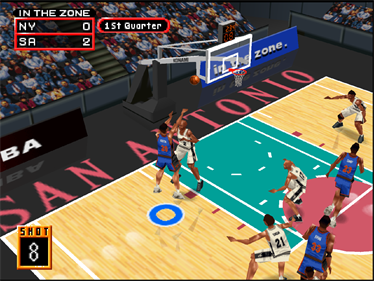 NBA in the Zone 2000 - Screenshot - Gameplay Image