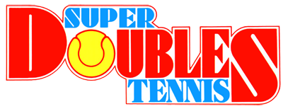 Super Doubles Tennis - Clear Logo Image