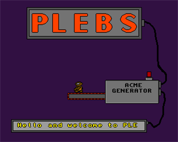 Plebs - Screenshot - Game Title Image