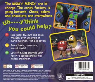 M&M's Shell Shocked - Box - Back Image