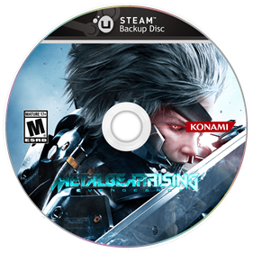 Metal Gear Rising: Revengeance - Fanart - Disc Image