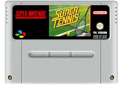 Super Tennis - Fanart - Cart - Front Image