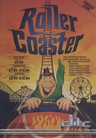 Roller Coaster - Advertisement Flyer - Front Image