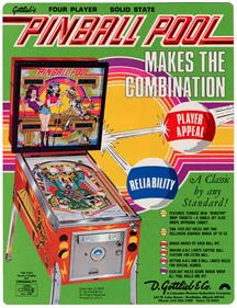 Pinball Pool - Advertisement Flyer - Front Image