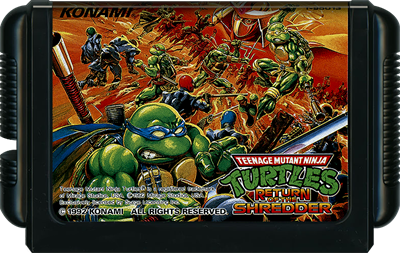 Teenage Mutant Ninja Turtles: The Hyperstone Heist - Cart - Front Image