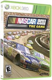 NASCAR The Game: 2011 - Box - 3D Image