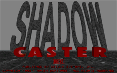 ShadowCaster (Demo Version) - Screenshot - Game Title Image