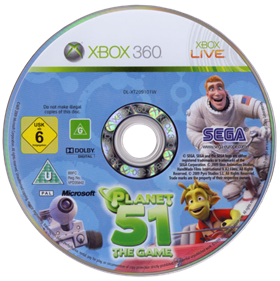 Planet 51: The Game - Disc Image