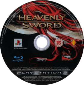 Heavenly Sword - Disc Image